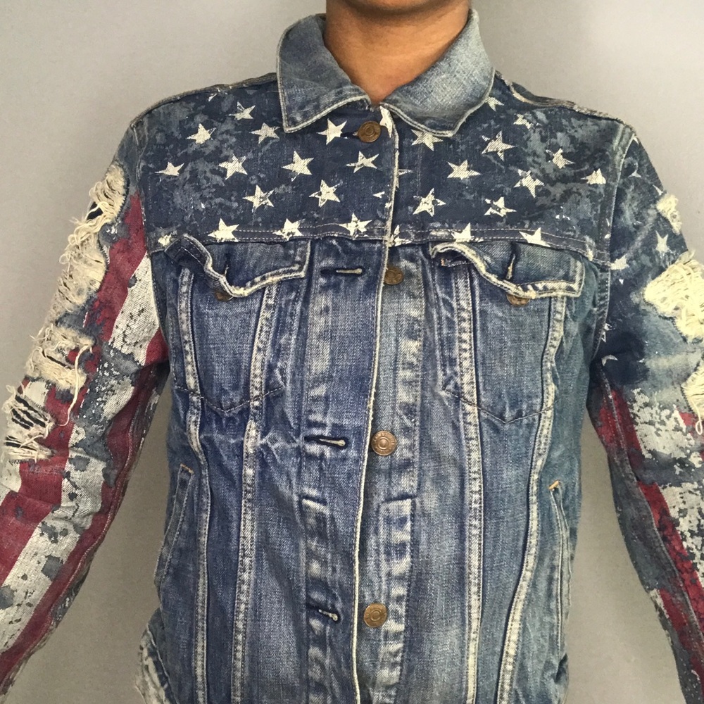 Fourth of July Jean Inspired Jacket